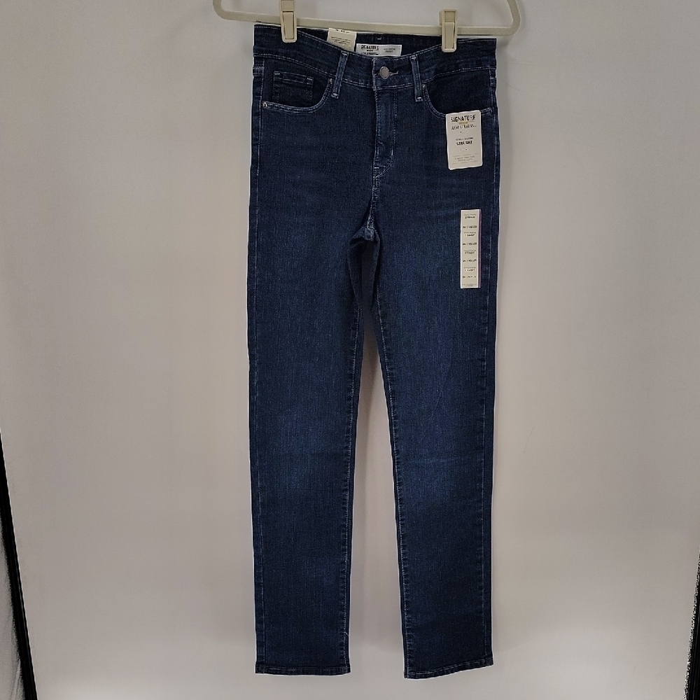 Signature By Levi Strauss GOLD Totally Shaping Straight Slimming Tummy Panel 26